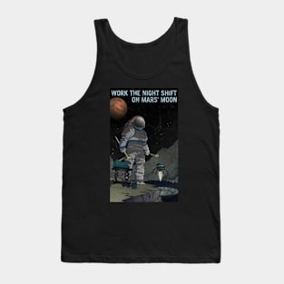 Distressed NASA Recruitmant Poster Tank Top